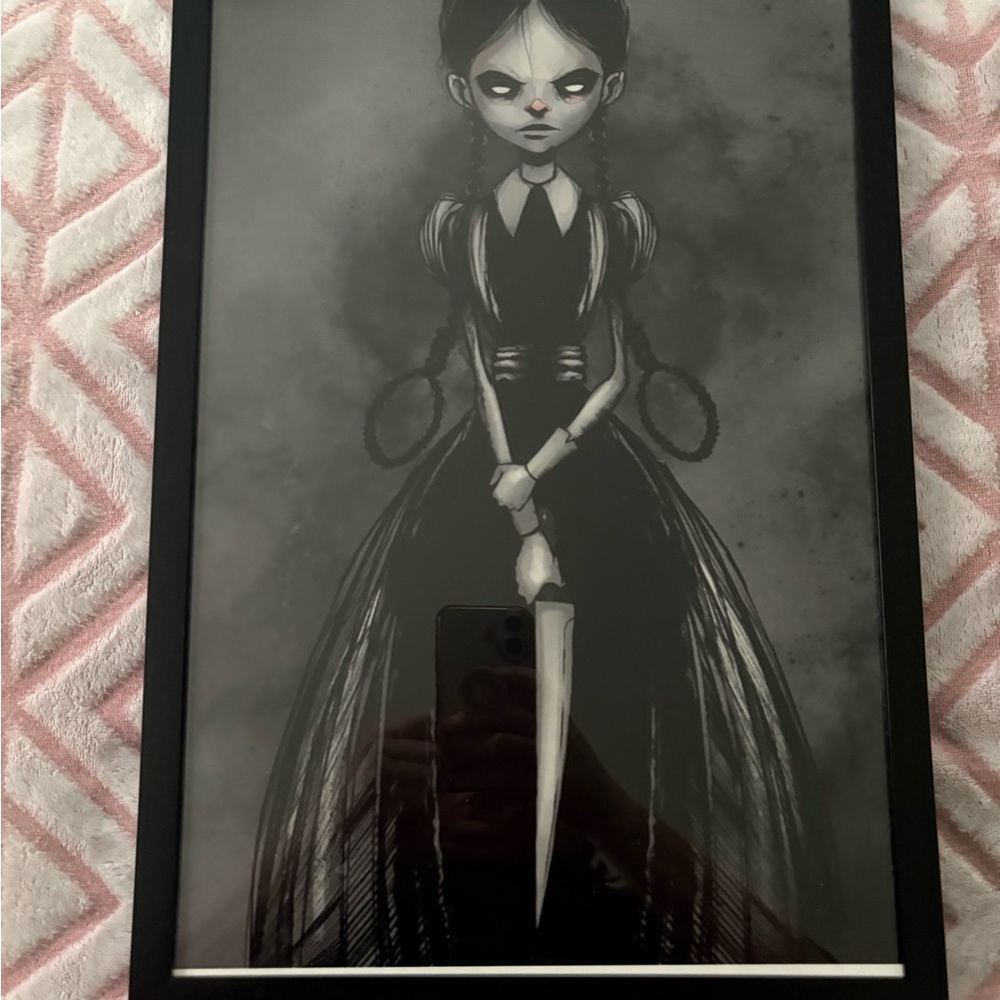 Wednesday Adam's Art Print